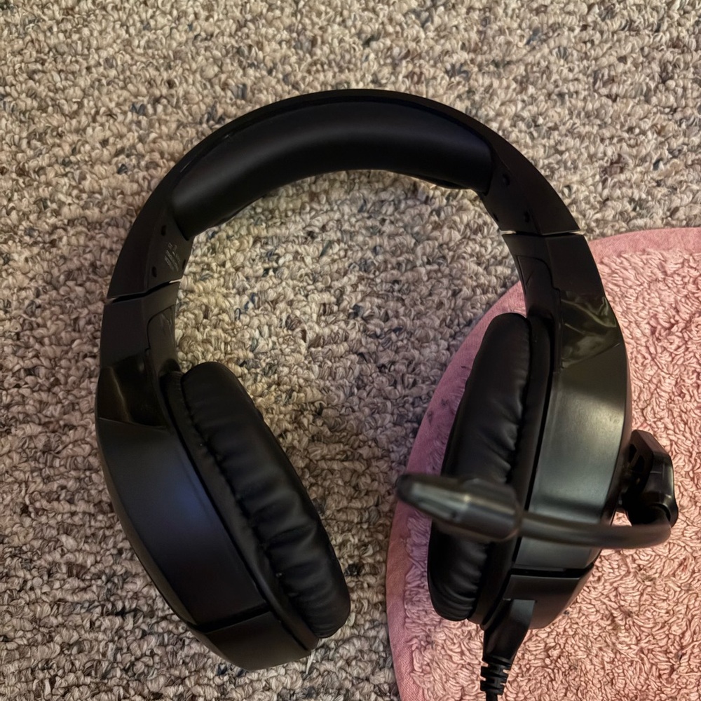 Black Gaming Headset